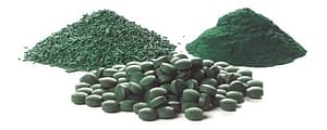 3 tipos de espirulina seca